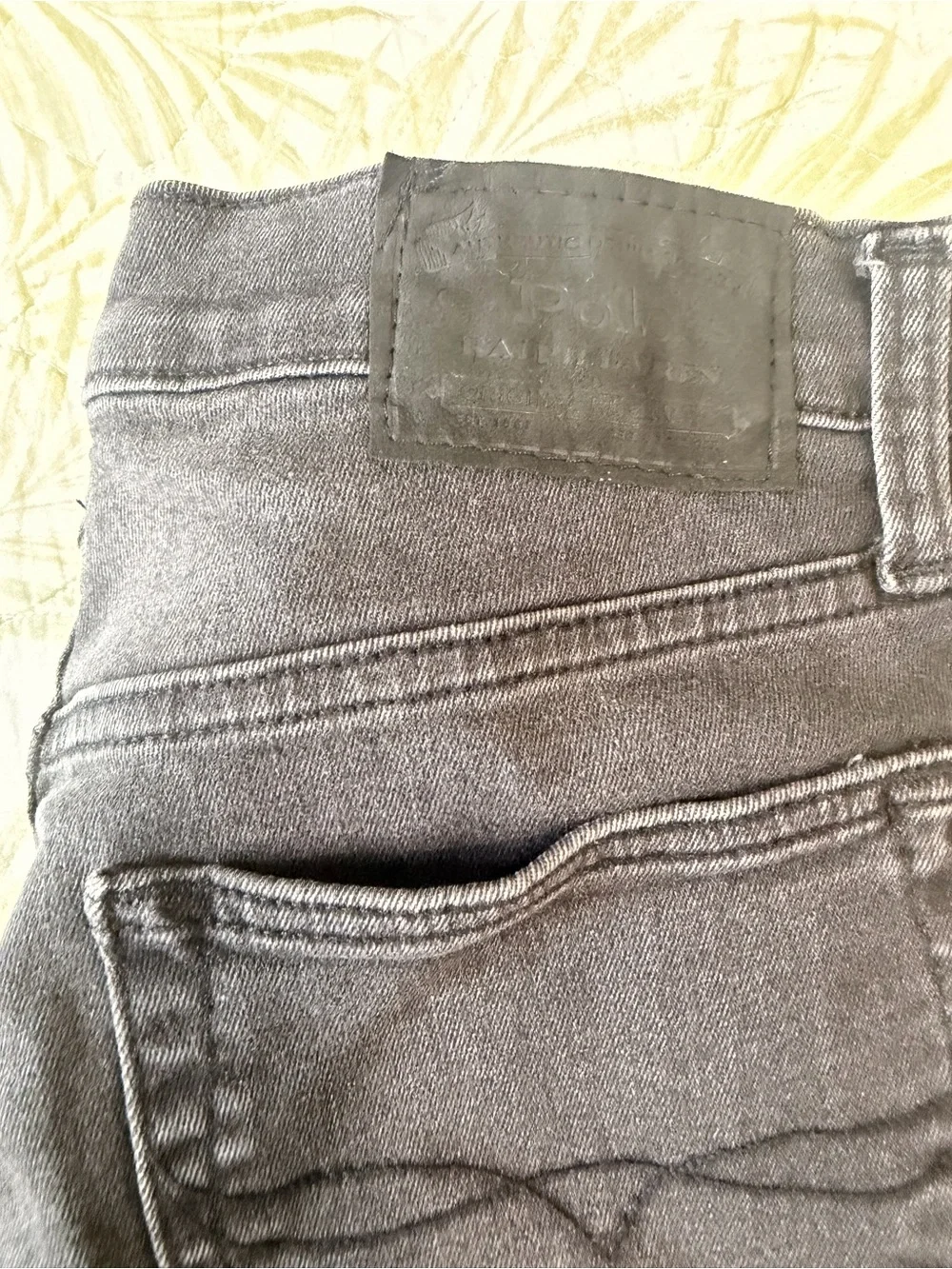 Ralph Lauren Kids Charcoal Black Jeans